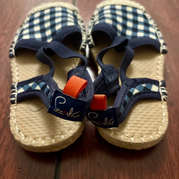 Sea Star Beachwear Girls Sandals 8 - Picture 2 of 3